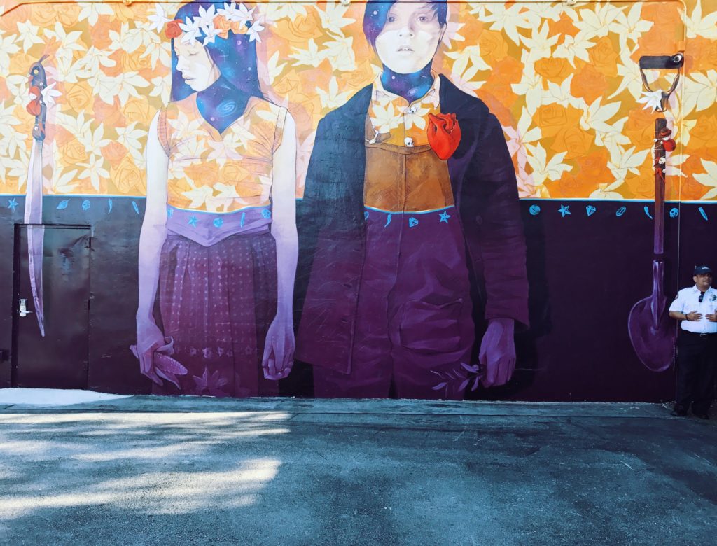 Miami Wynwood Walls Mural Colorful Street Art Couple