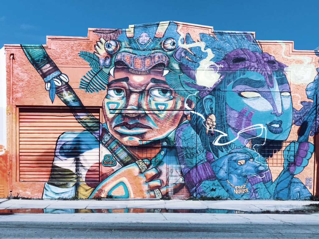 Miami Wynwood Walls Mural Colorful Street Art