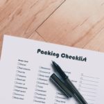 simple packing checklist