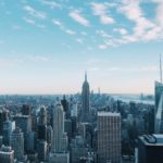 top of the rock nyc cityscape horizontal