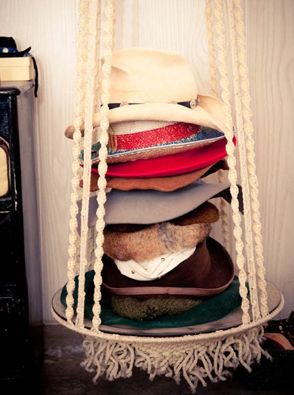 9 Unique Display And Storage Ideas For The Hat Lover