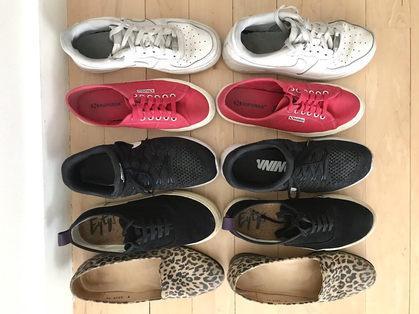 how to arrange organize shoes storage