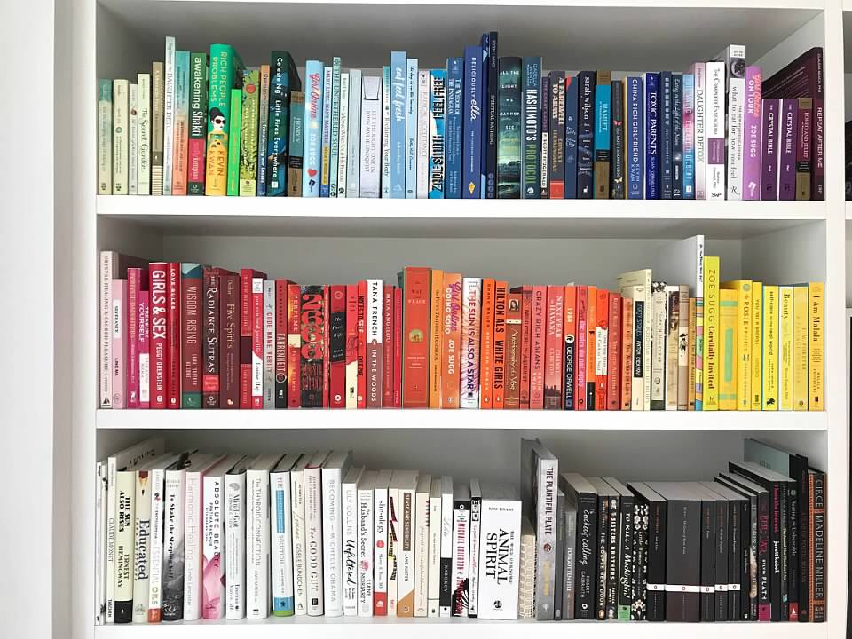 How To Create A Rainbow-Colored Bookshelf