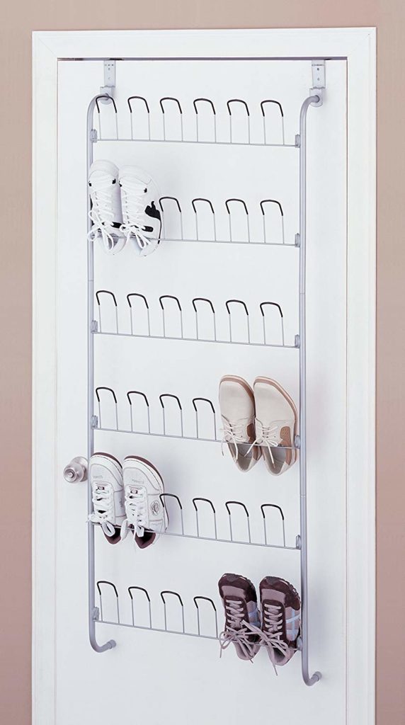 shoe storage on door