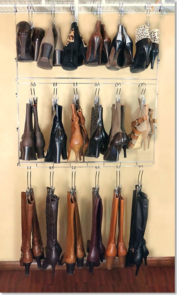 hanging shoe storage