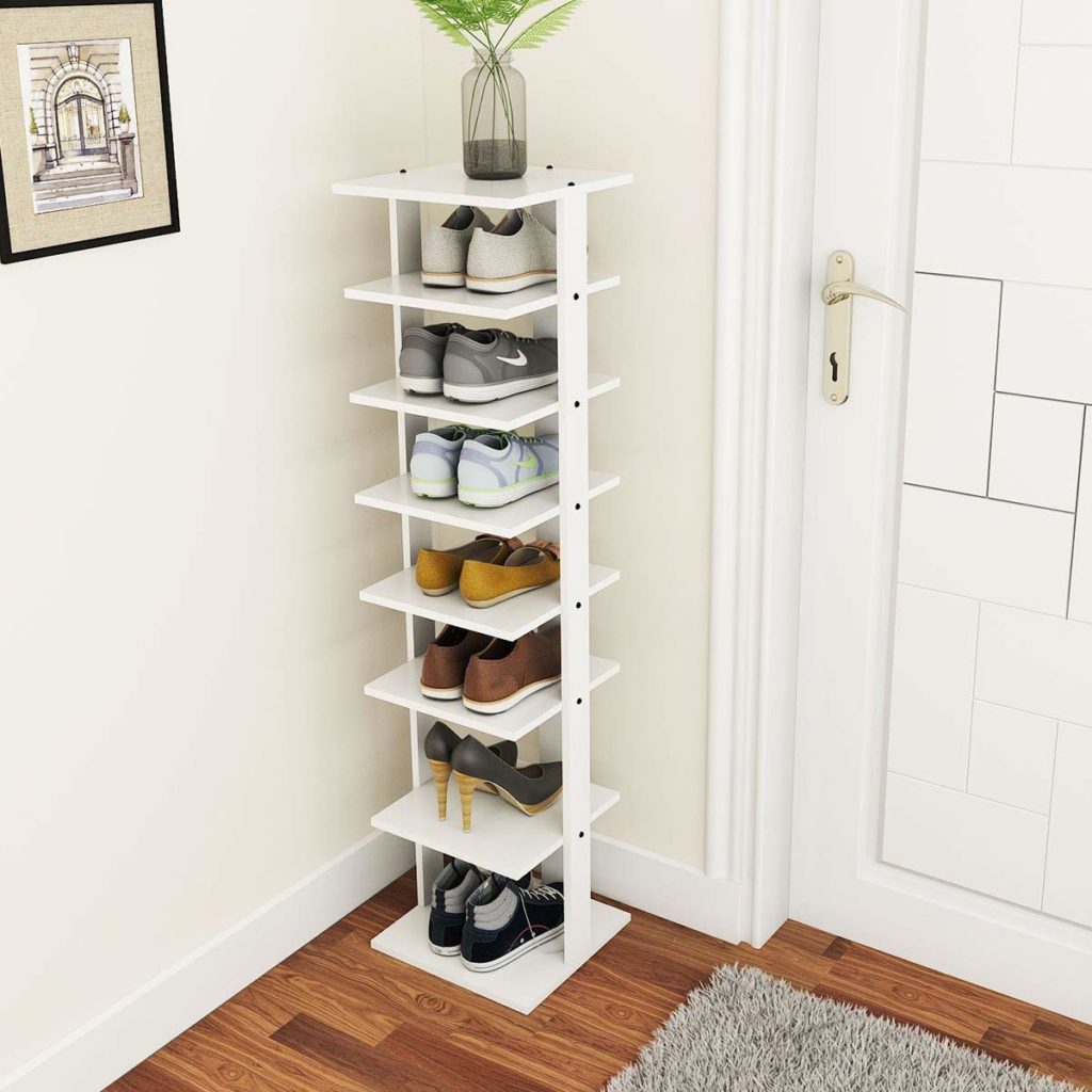 shoe storage tower