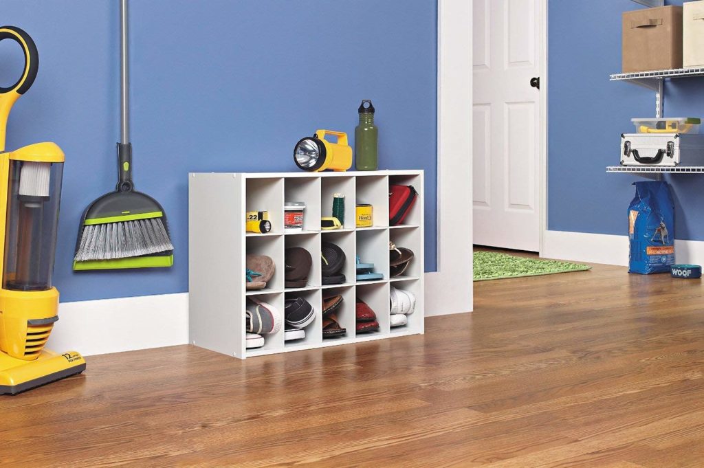 shoe storage white