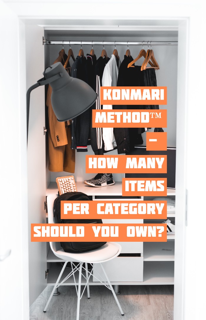 KonMari Method How Many Items Per Category Should You Own