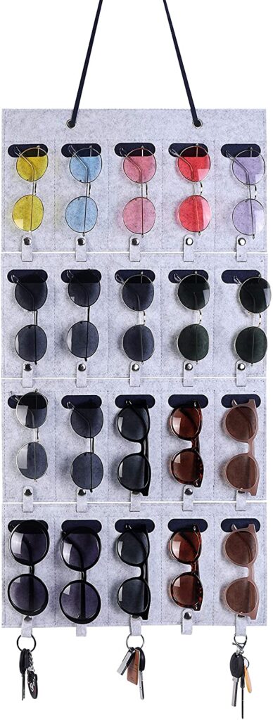 organize eyewear