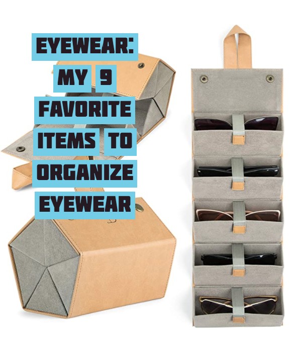 organize eyewear